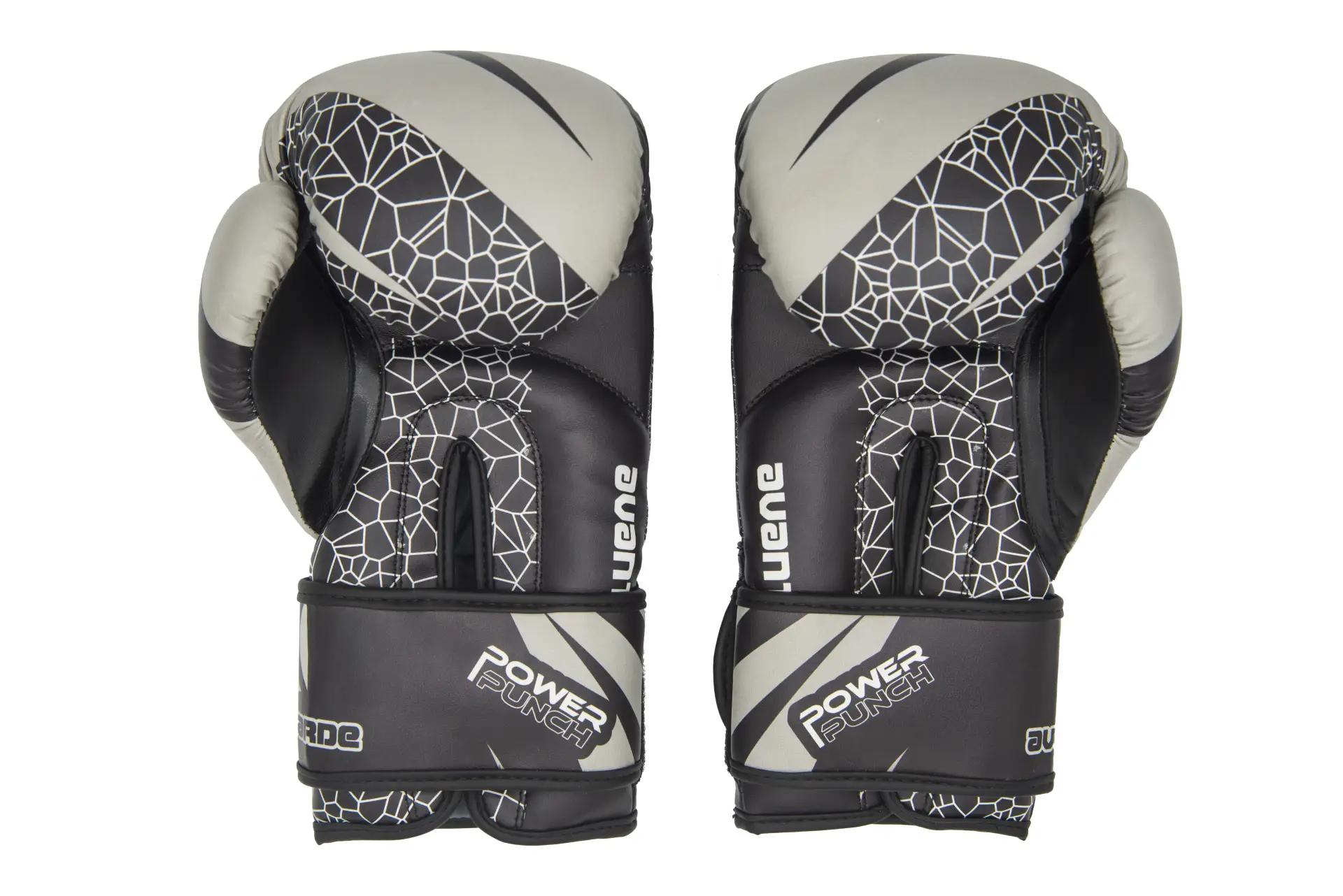 Lace-up boxing gloves