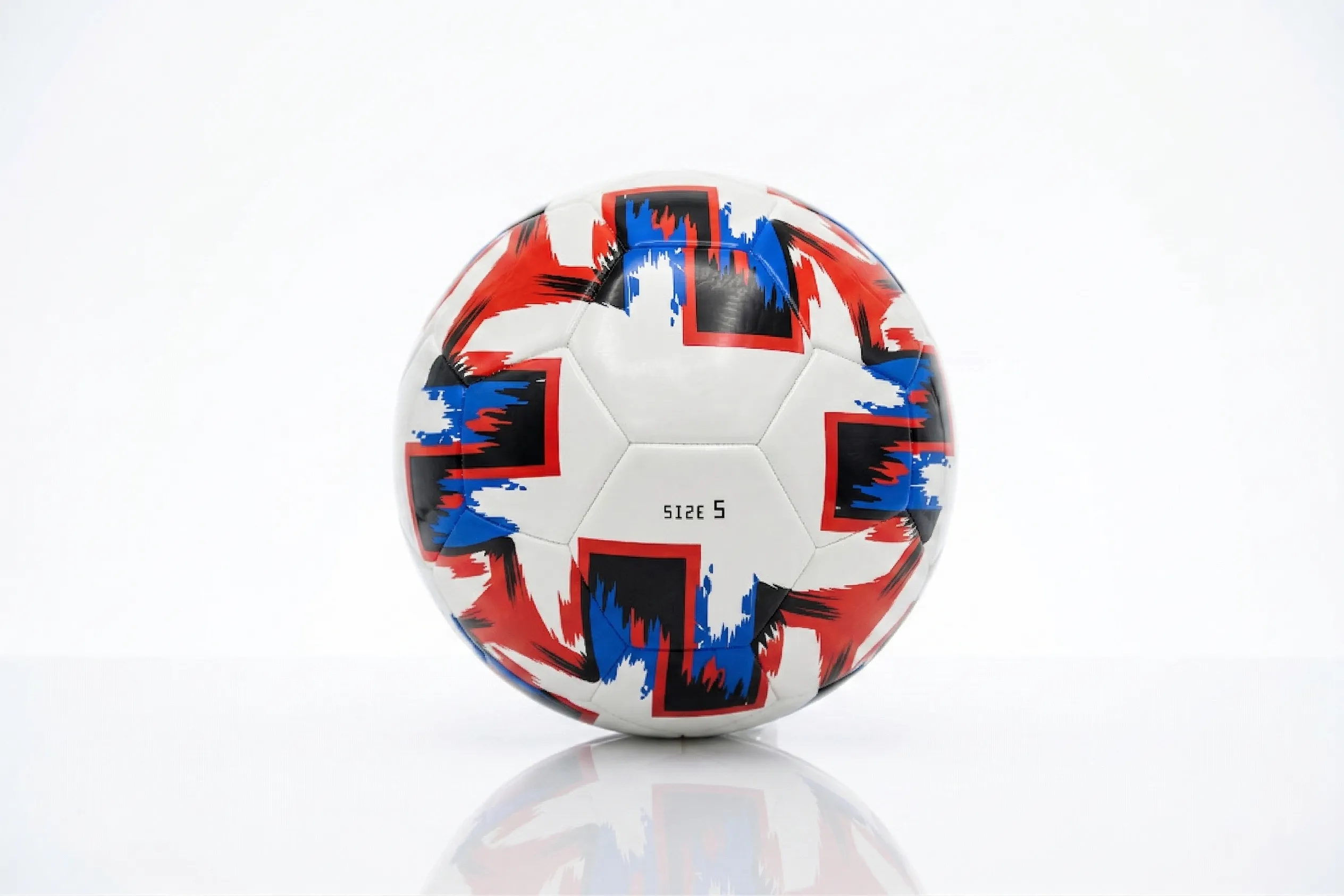 Machine stitched promotional football for wholesale manufacturing