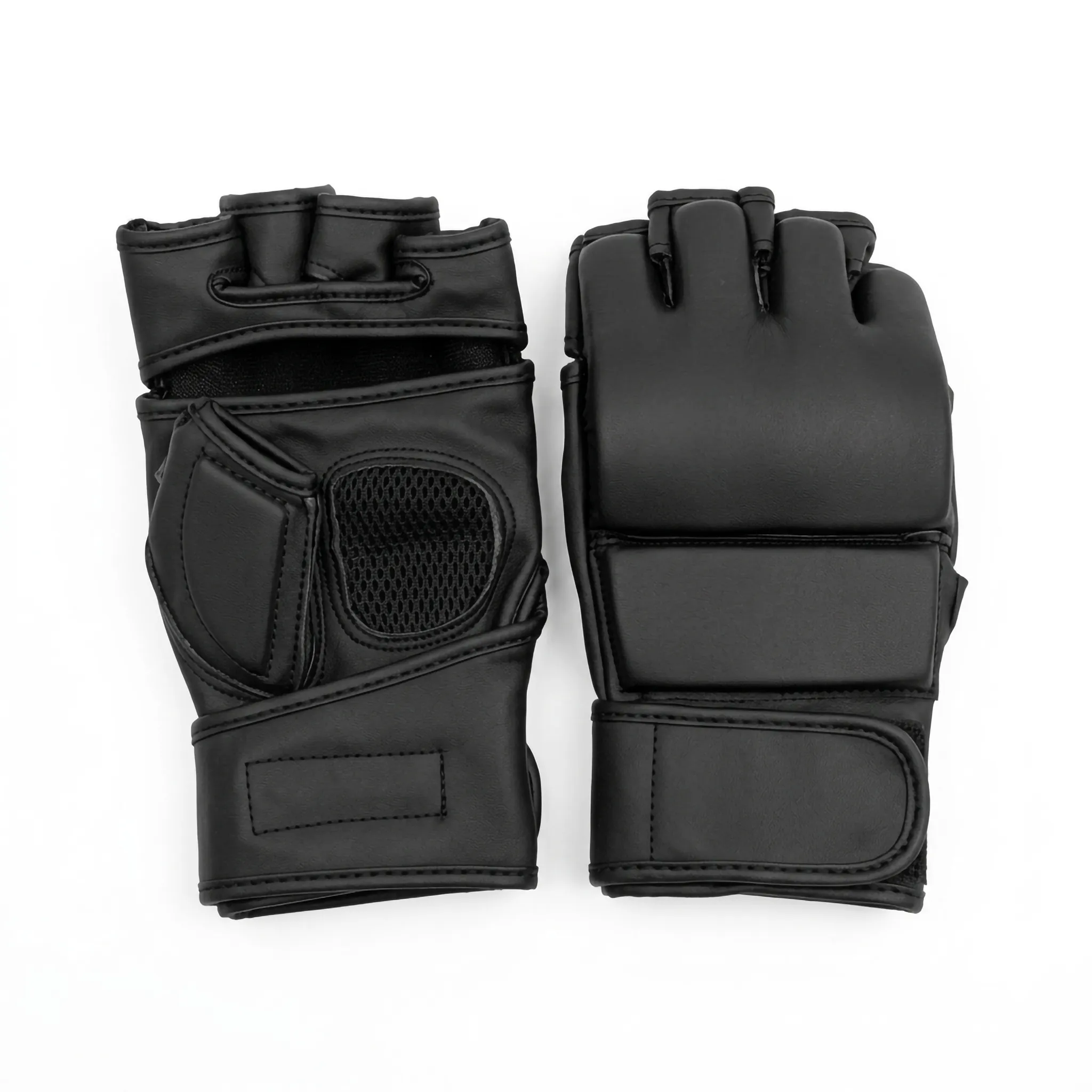 Open palm MMA fight and grappling gloves manufactured in Sialkot